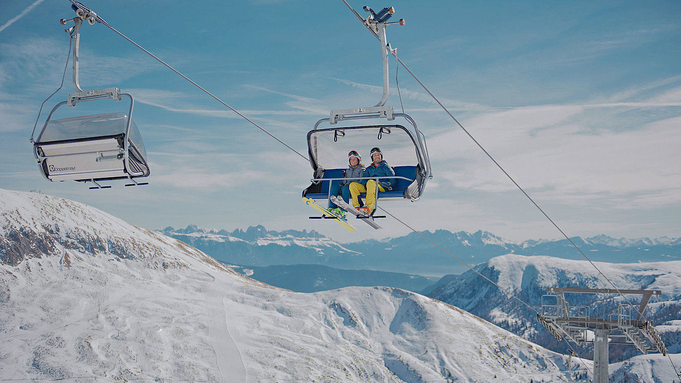 Das Sonnenparadies Schenna: Skihotel in Südtirol