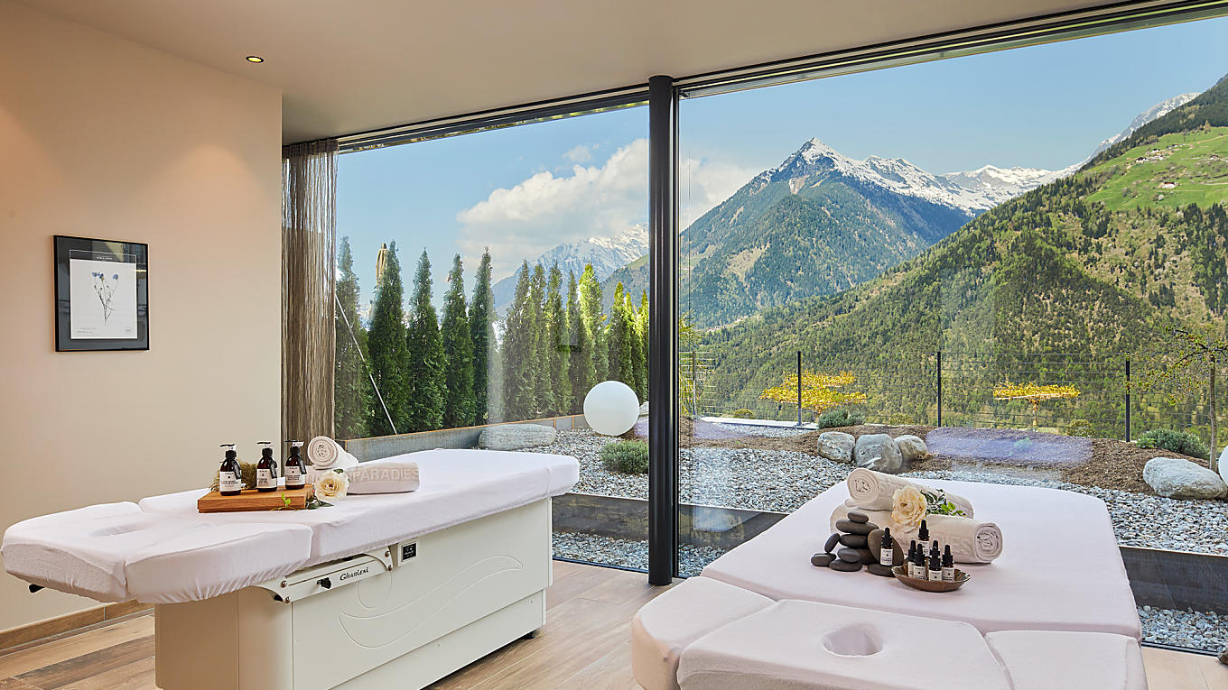 Behandlungen im Wellness Hotel in Südtirol Adults Only, Das Sonnenparadies