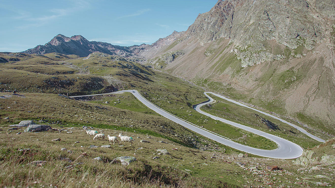Radurlaub in Südtirol: über wunderschöne Passstraßen